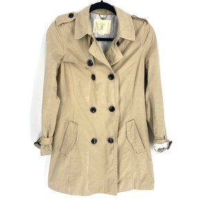 Lucky Ladies | Tan Peacoat Size S
